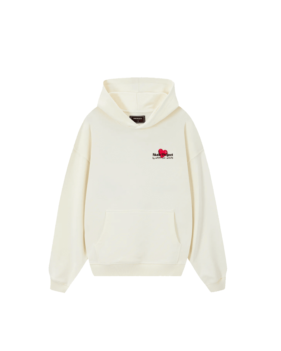 Moletom Nude Project Juicy Cherry Marshmallow Off White