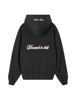 Vista lateral Moletom Nude Project Kill Bill Zip-Up Ash Cinza