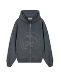 Moletom Nude Project Poblenou Zipper Ash Cinza - Nude Project - NDP018 - 1