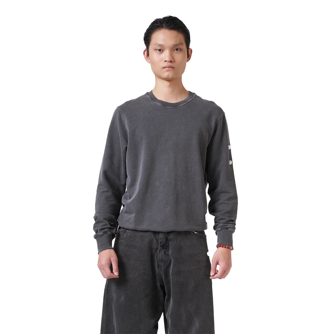 Moletom Pace Crewneck Stone Washed Preto - Pace - 