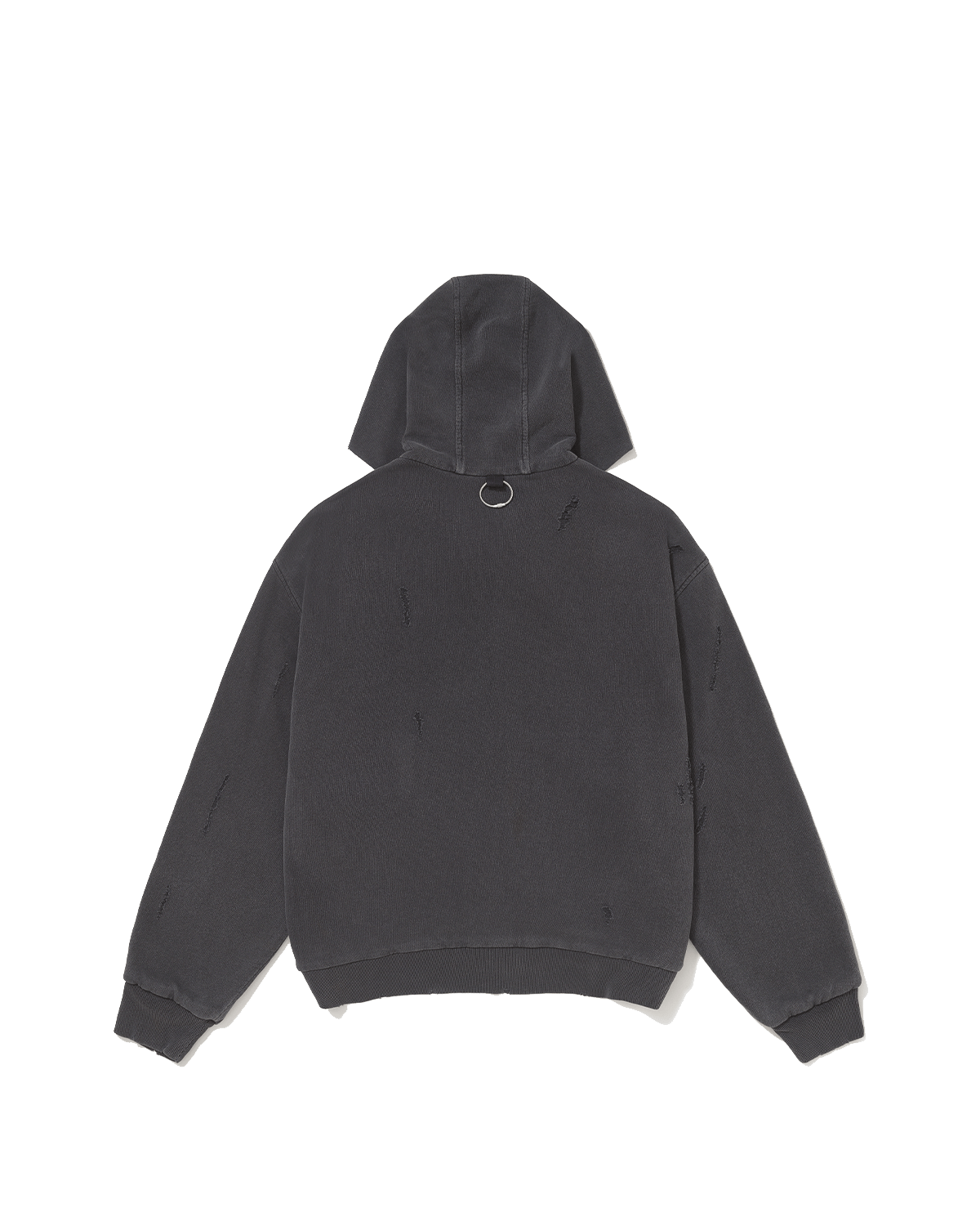 Moletom Pace Ripped Zip Stoned Grey Cinza - Pace - 