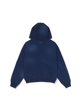 Vista lateral Moletom Pace Uniforma Zip Stone Navy Azul
