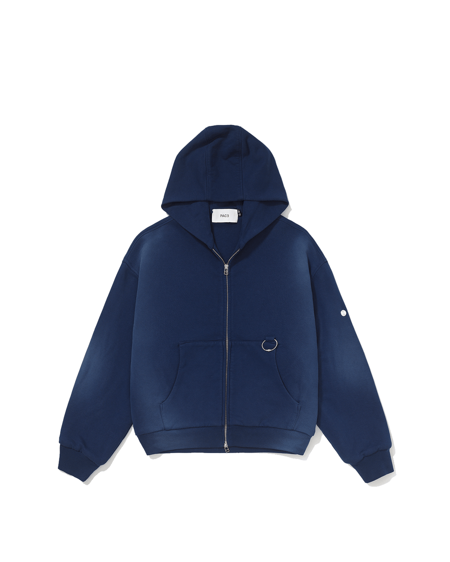 Moletom Pace Uniforma Zip Stone Navy Azul em azul original na LK Sneakers
