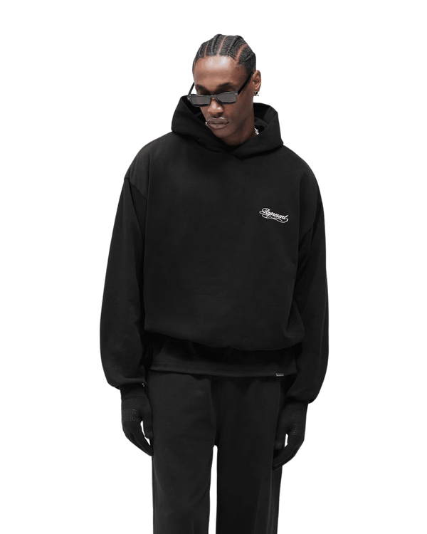 Moletom Represent Clo Dual Layer Script Jet Black Preto