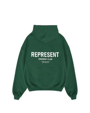 Moletom Represent Owners Club Racing Green Verde com capuz