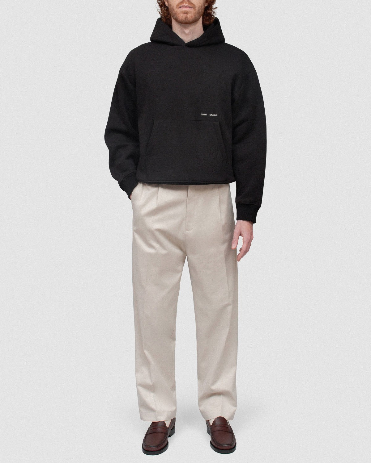 Moletom Saint Studio Boxy Supima Preto - Saint Studio - ST29