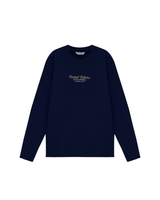 Moletom Slyce Essential Crewneck Sweatshirt Navy Azul Marinho moletom em azul marinho original na LK Sneakers