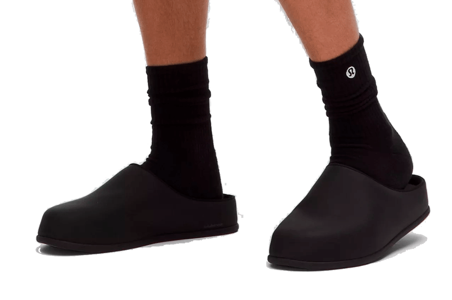 Vista superior Mule Lululemon SwayDay Black Preto