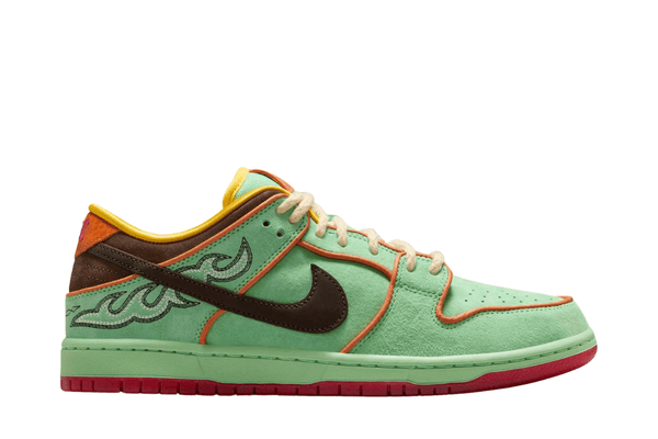 Nike Dunk SB Dunk Low QS BHM Rodeo Verde em verde original na LK Sneakers
