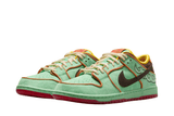 Vista traseira Nike Dunk SB Dunk Low QS BHM Rodeo Verde
