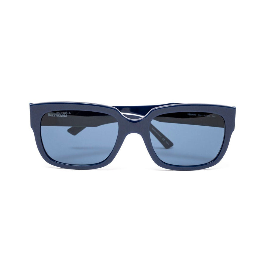 Vista traseira Óculos de Sol Balenciaga BB0049S-004 Azul
