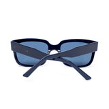 Vista frontal Óculos de Sol Balenciaga BB0049S-004 Azul