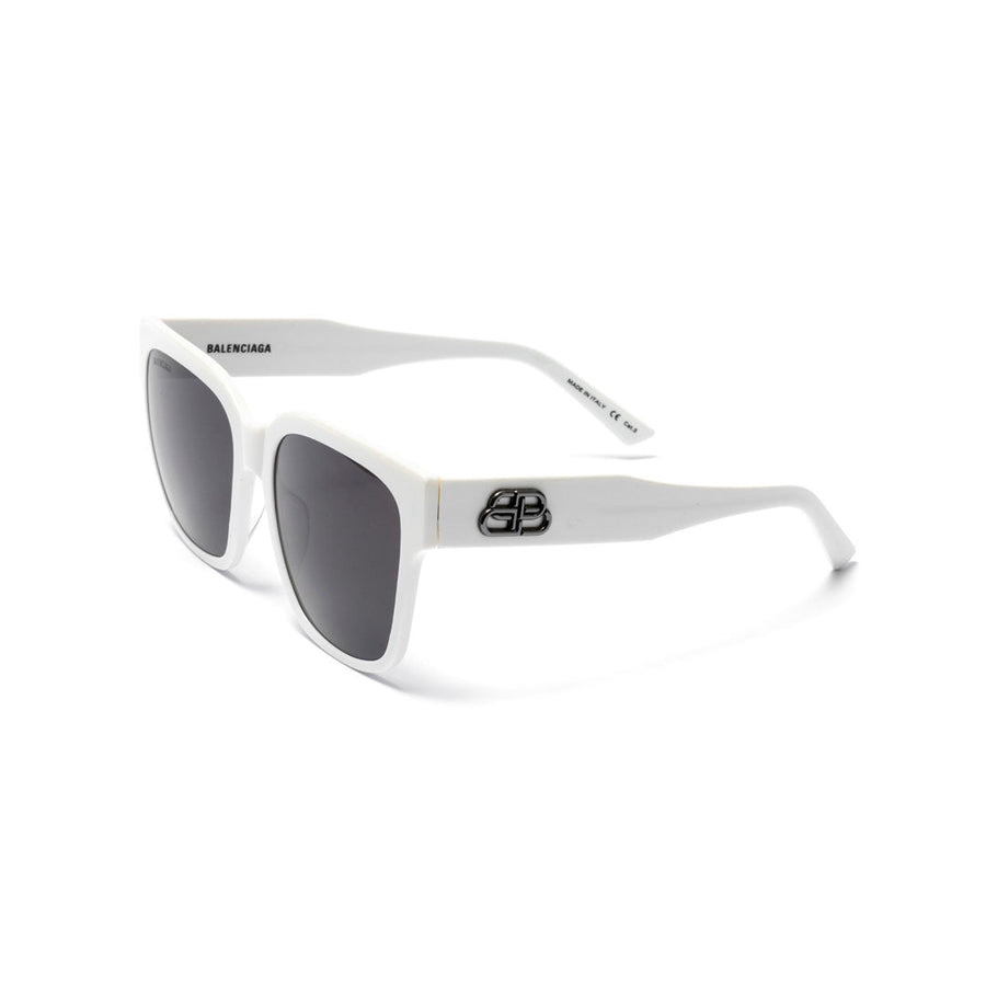 Vista lateral Óculos de Sol Balenciaga BB0056S-003 Branco