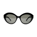 Vista traseira Oculos de Sol Balenciaga BB0133S-001 Preto