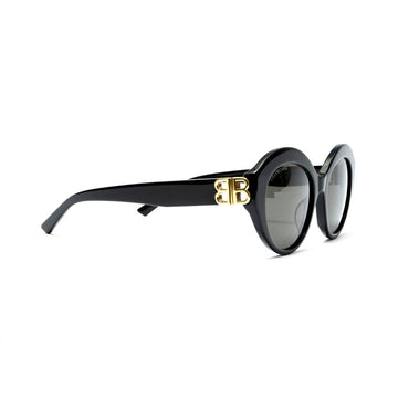 Oculos de Sol Balenciaga BB0133S - 001 Preto - Balenciaga - BB0133S - 00