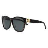 Oculos de Sol Balenciaga BB0135SA-002 Marrom em marrom original na LK Sneakers