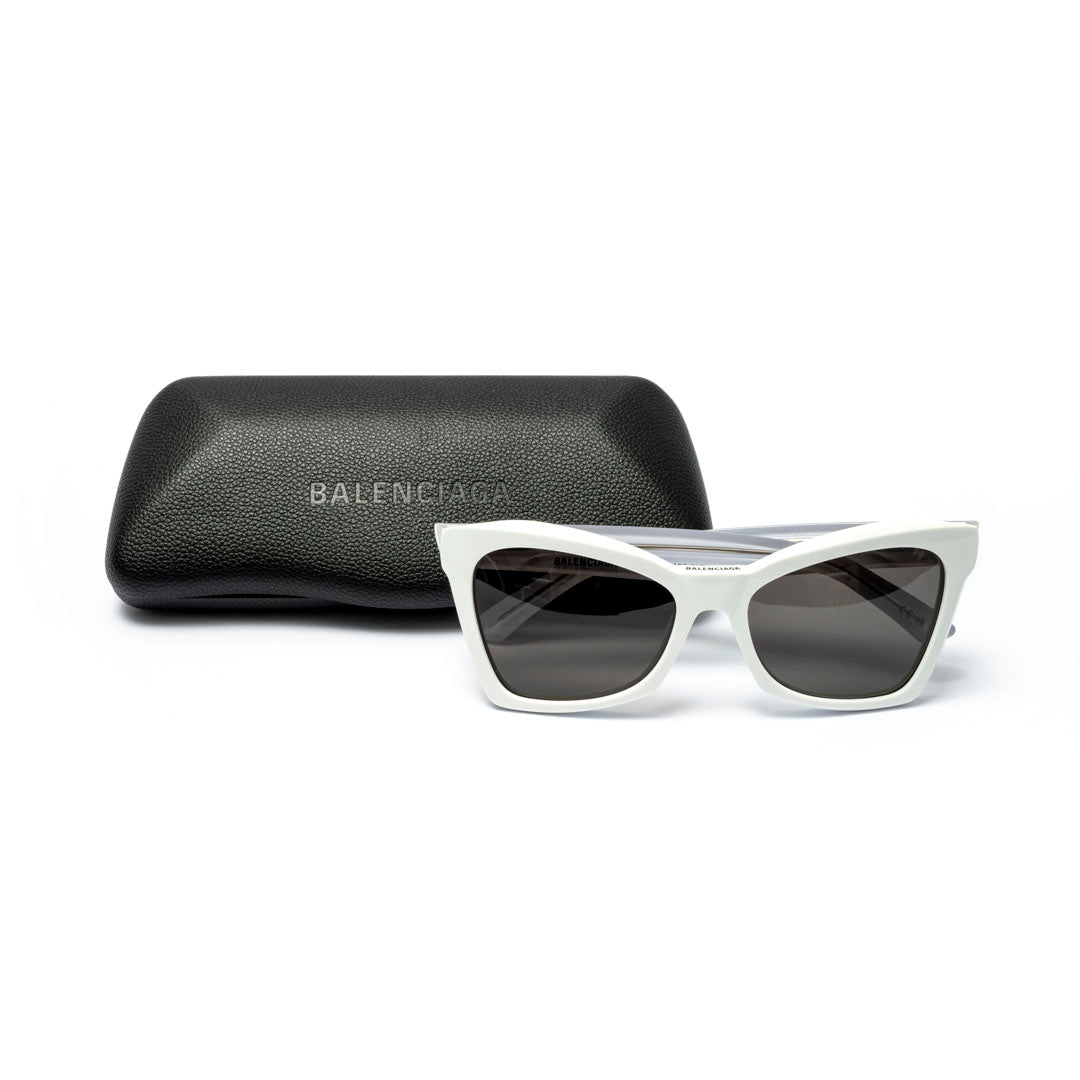 Oculos de Sol Balenciaga BB0231S - 005 Branco - Balenciaga - BB0231S - 005