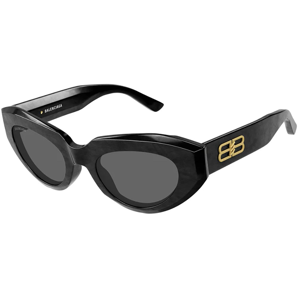 Oculos de Sol Balenciaga BB0236S - 001 Preto - Balenciaga - BB0236S - 001