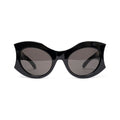 Oculos de Sol Balenciaga BB0256S - 001 Preto - Balenciaga - BB0256S - 001