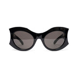 Vista lateral Oculos de Sol Balenciaga BB0256S-001 Preto