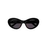 Vista lateral Oculos de Sol Balenciaga BB0294S-001 Preto