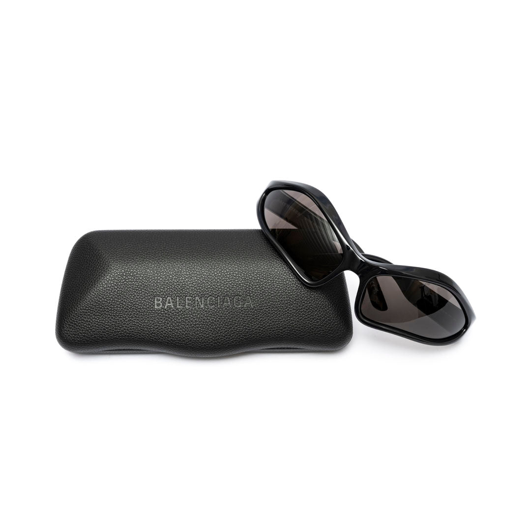 Oculos de Sol Balenciaga BB0314S - 001 Preto - Balenciaga - BB0314S - 001