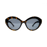 Vista traseira Oculos de Sol Balenciaga BB133S-002 Marrom