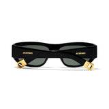Vista em detalhe Óculos de Sol Jacquemus JAC4C1SUN Preto