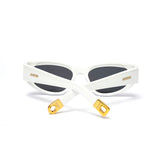 Vista traseira Óculos de Sol Jacquemus JAC5C2SUN Branco