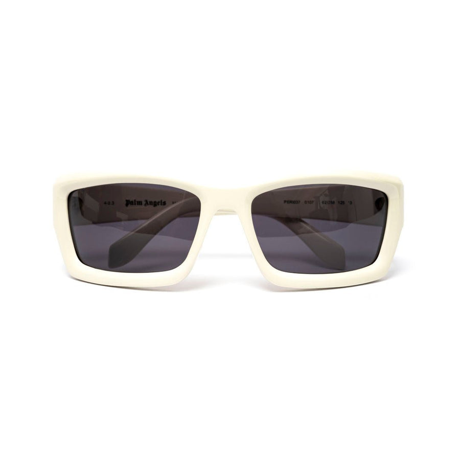 Vista traseira Óculos de Sol Palm Angels PERI037-0107 Branco
