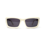 Vista lateral Óculos de Sol Palm Angels PERI037-0107 Branco