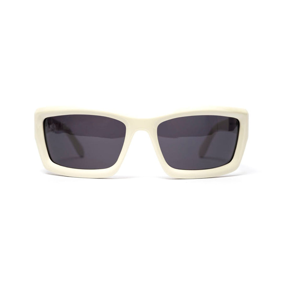 Vista lateral Óculos de Sol Palm Angels PERI037-0107 Branco