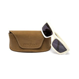 Vista frontal Óculos de Sol Palm Angels PERI037-0107 Branco