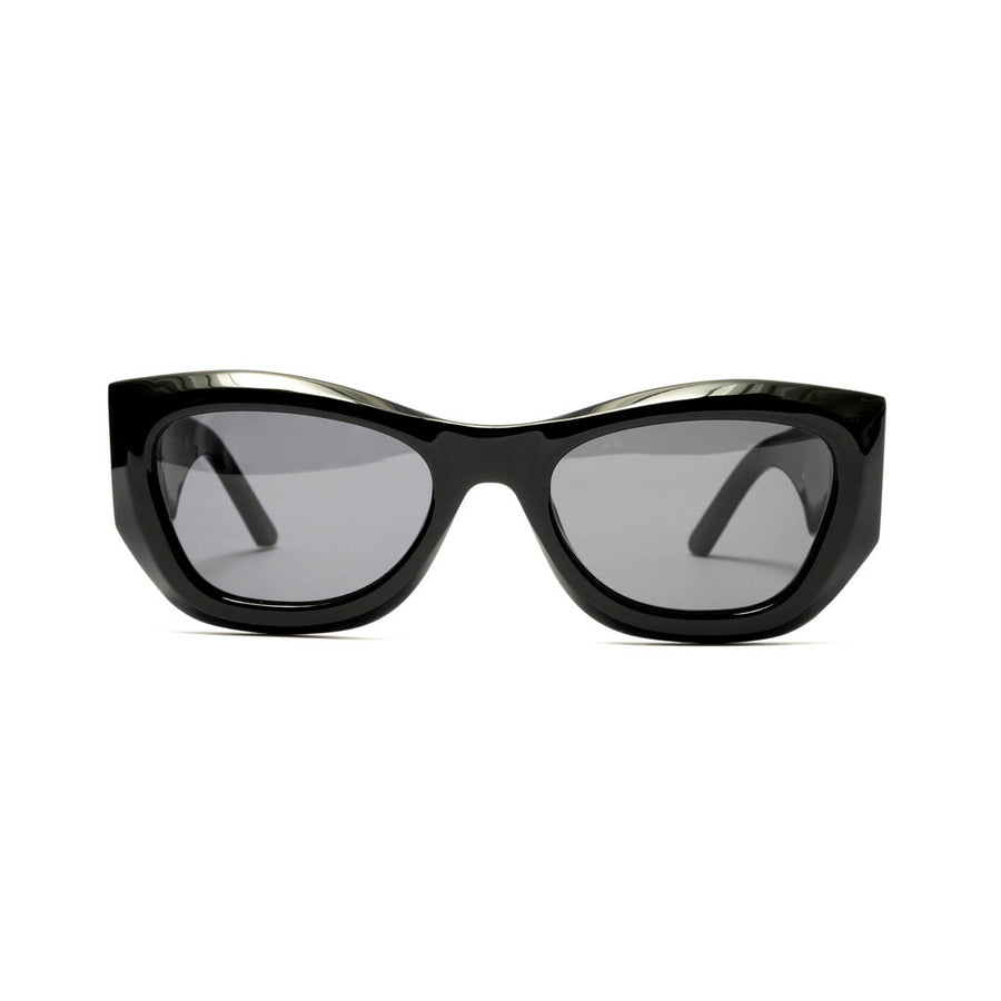 Vista lateral Óculos de Sol Palm Angels PERI039-1007 Preto