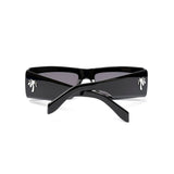 Vista frontal Óculos de Sol Palm Angels PERI055-1007 Preto