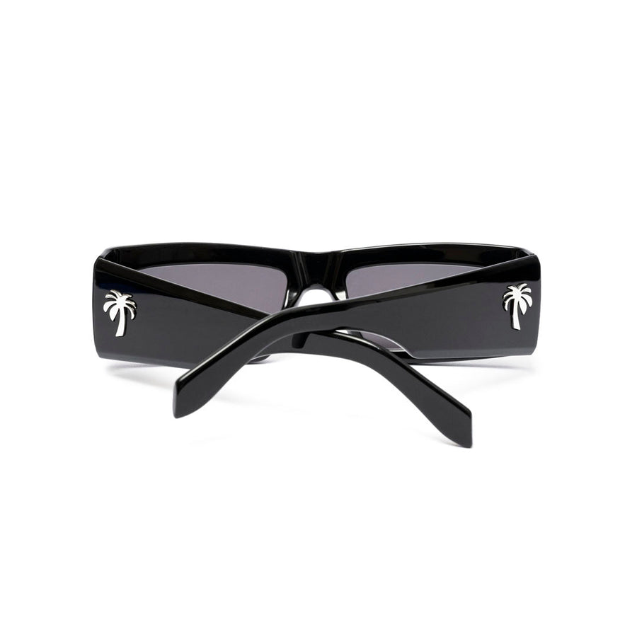 Vista frontal Óculos de Sol Palm Angels PERI055-1007 Preto