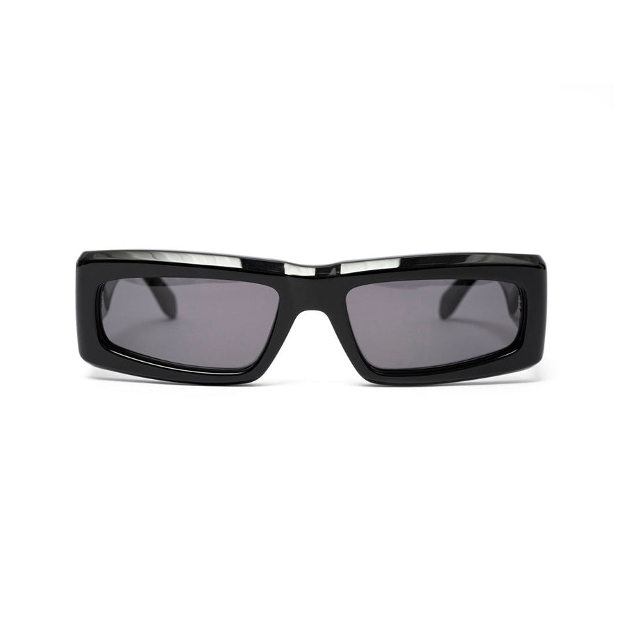 Vista lateral Óculos de Sol Palm Angels PERI055-1007 Preto