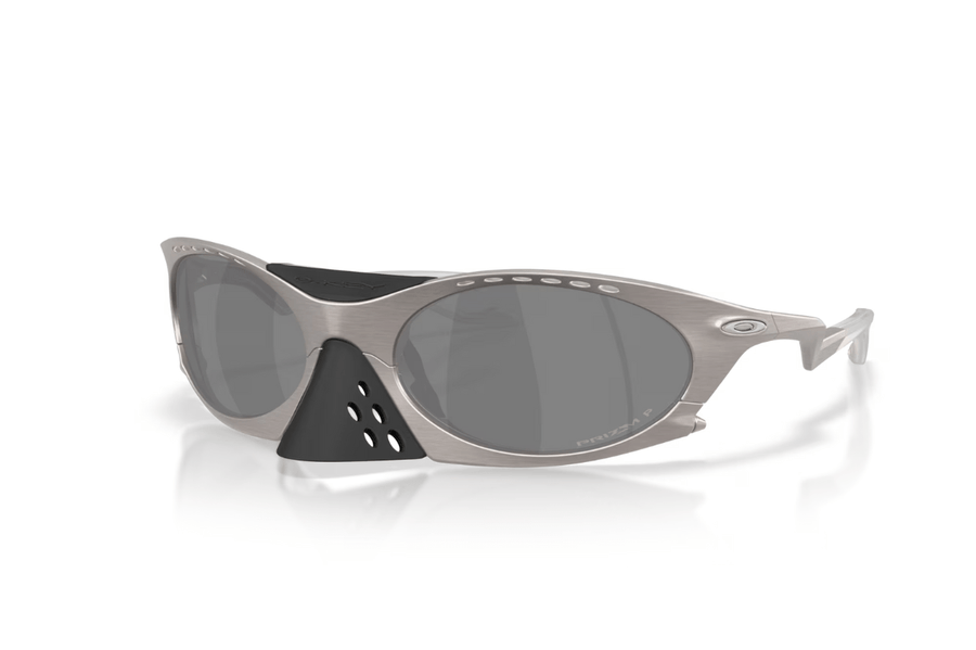 Óculos Oakley Plantaris TI Raw Titanium Cinza - Oakley - OO6028 - 0163