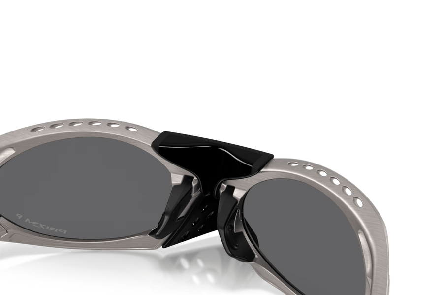 Óculos Oakley Plantaris TI Raw Titanium Cinza - Oakley - OO6028 - 0163