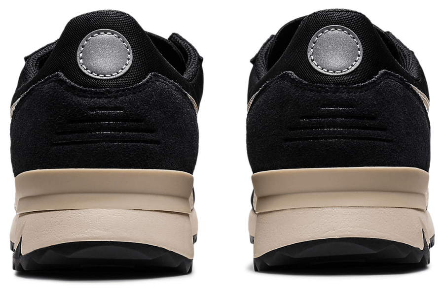 Vista do solado Onitsuka Tiger California 78 EX Black/Oatmel Preto
