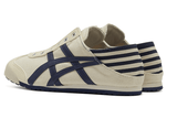 Vista traseira Onitsuka Tiger Mexico 66 Paraty Natural Navy Bege