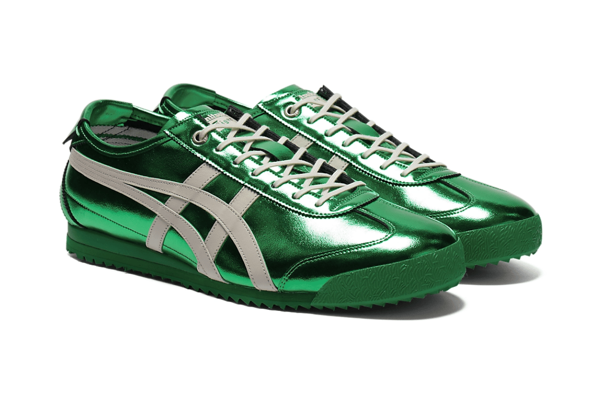 Onitsuka Tiger Mexico 66 SD Metallic Series Jade Cream Verde - Onitsuka Tiger - 1183C468301 - 1