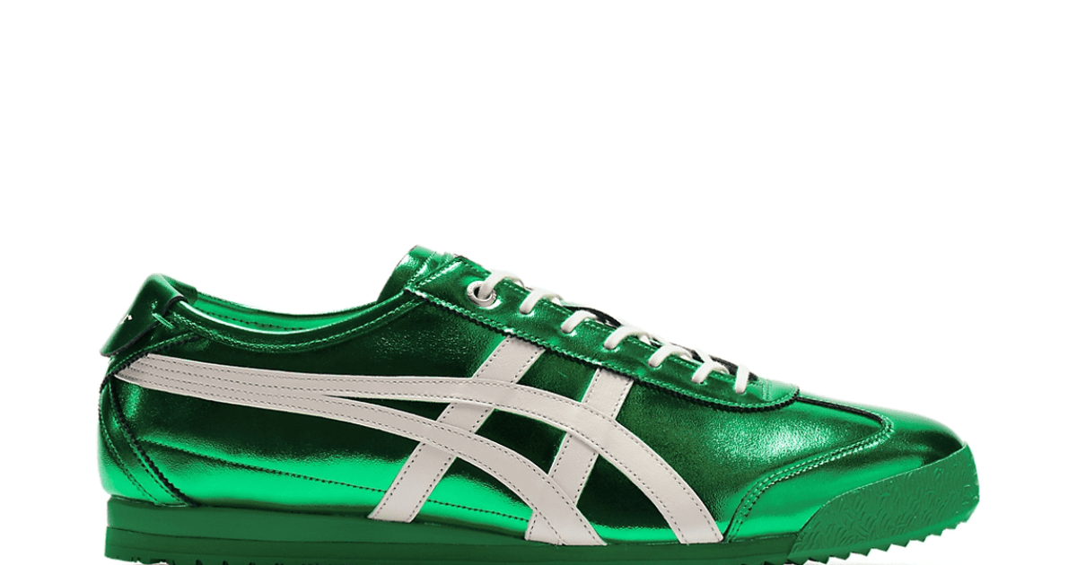 Onitsuka Tiger Mexico 66 SD Metallic Series Jade Cream Verde por R