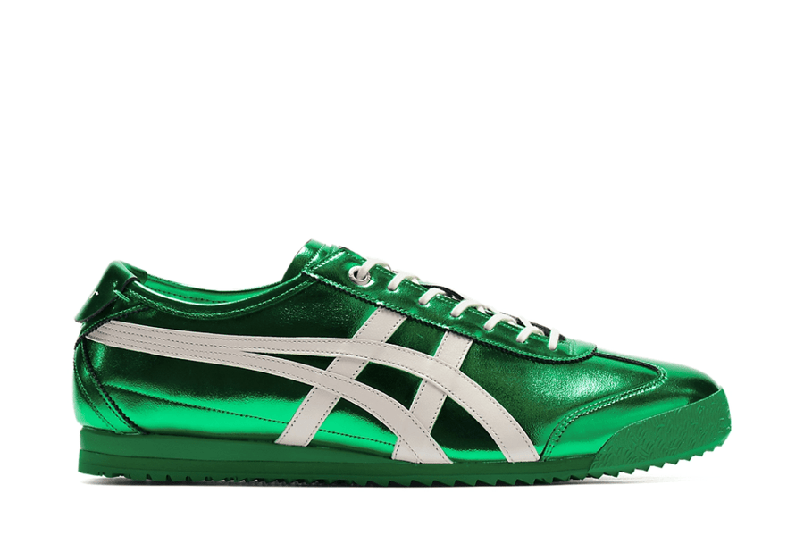 Onitsuka Tiger Mexico 66 SD Metallic Series Jade Cream Verde em verde original na LK Sneakers