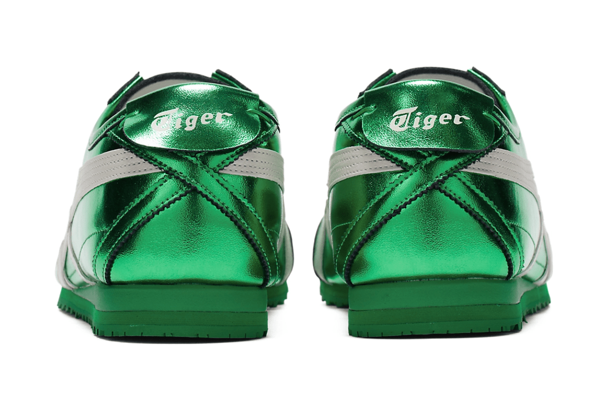 Onitsuka Tiger Mexico 66 SD Metallic Series Jade Cream Verde | LK
