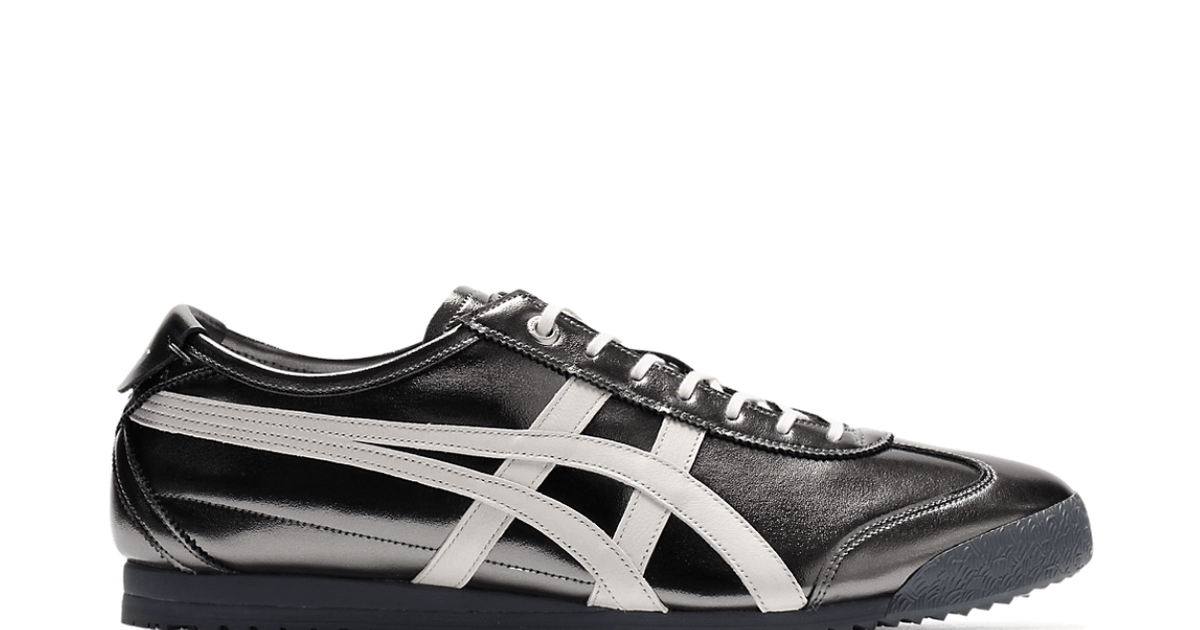 Onitsuka Tiger Mexico 66 SD Metallic Series Metropolis Cream Cinza