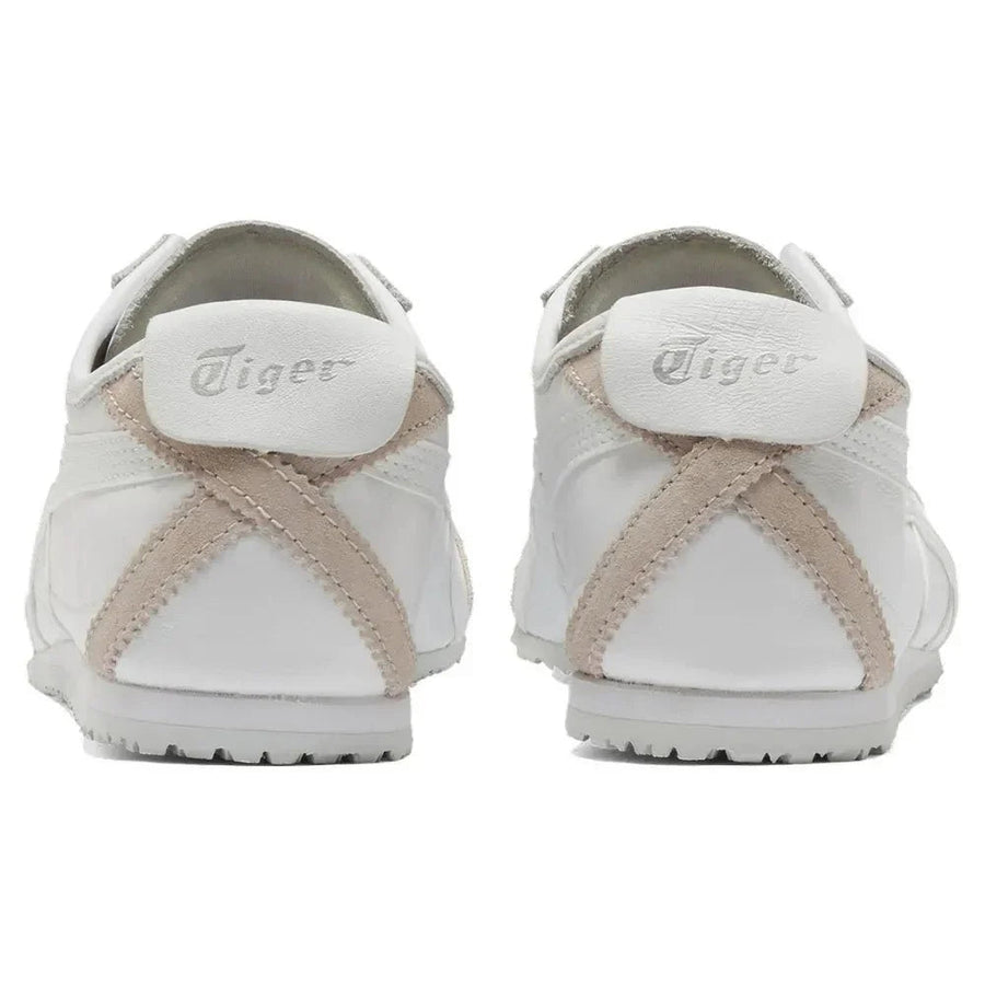 Vista traseira Onitsuka Tiger Mexico 66 White Branco
