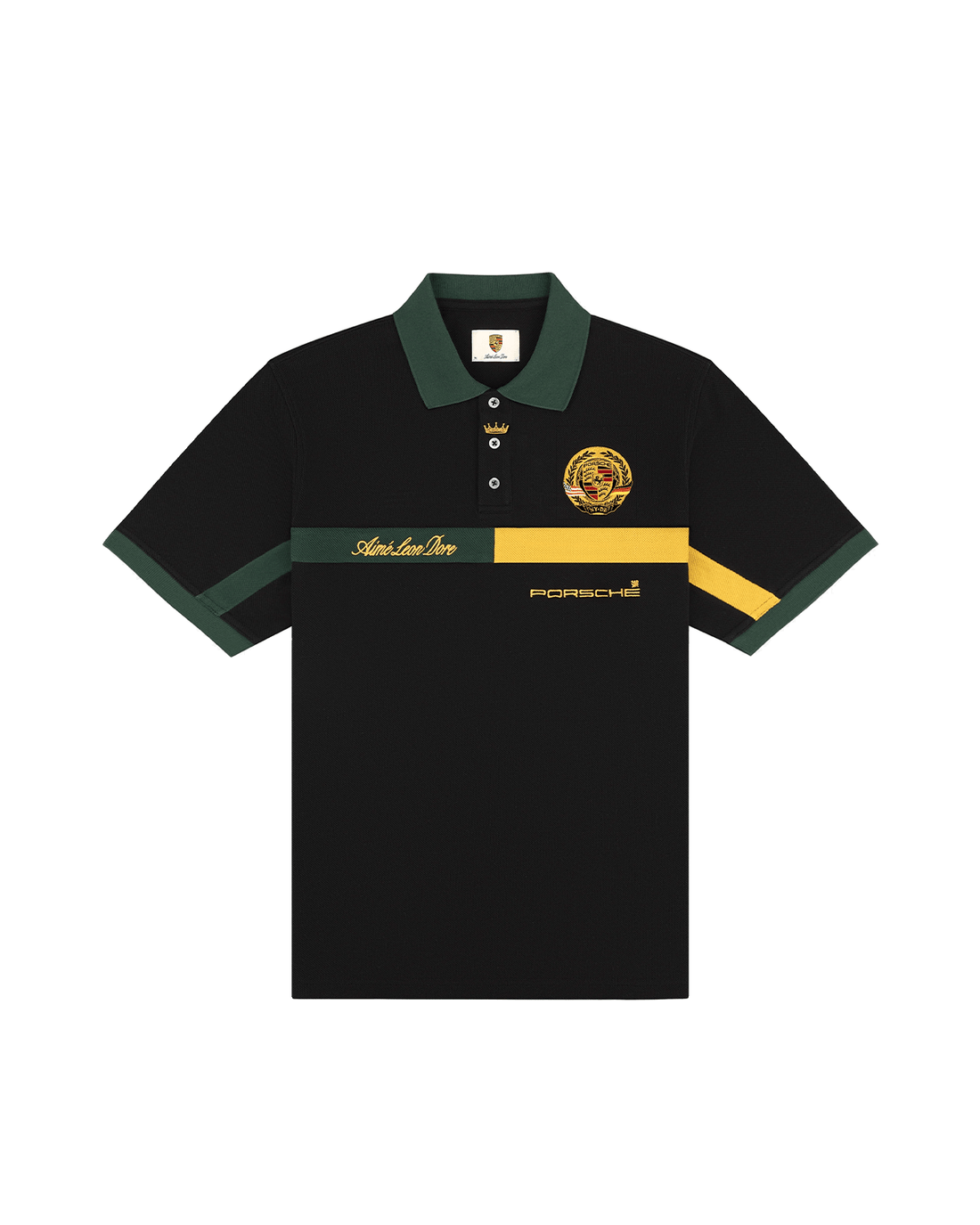 Polo Aimé Leon Dore x Porsche Racing Preto - Aimé Leon Dore - AIME120 - 1