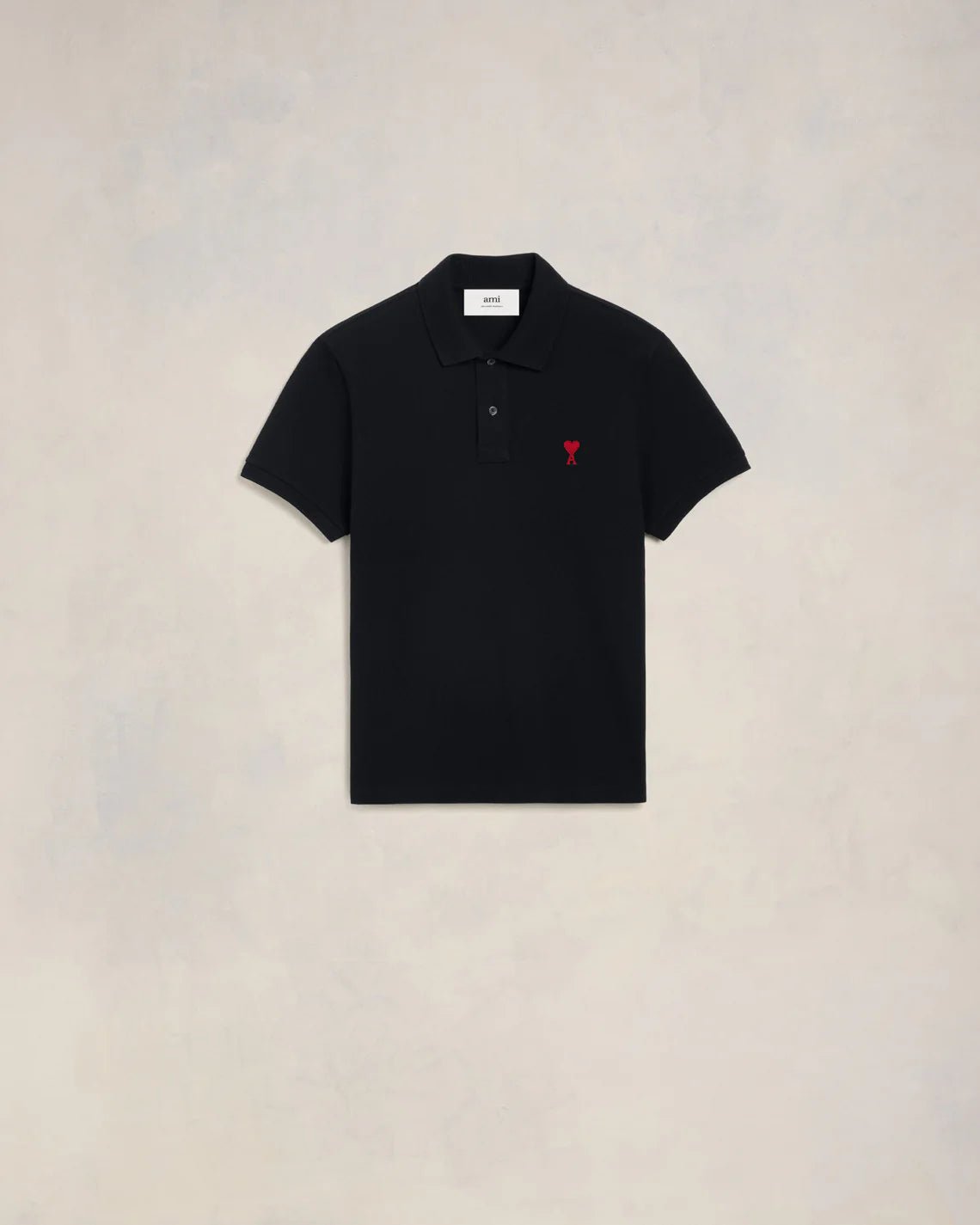 Polo Ami Paris de Cour Preto - Ami Paris - AMI1