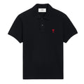 Polo Ami Paris de Cour Preto - Ami Paris - AMI1